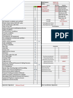 Z BS Checklist