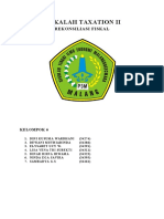 Makalah Rekonsiliasi Fiskal