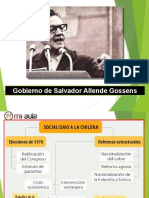 El Gobierno de Salvador Allende