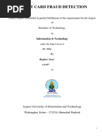 Credit Card Fraud Detection