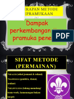 Penerapan Metode Kepramukaan Dan Dampak Didalam Perkembangan Jiwa Pramuka Penegak