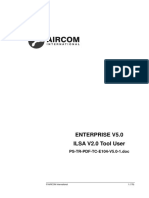 Enterprise V5.0 ILSA V2.0 Tool User: PS-TR-PDF-TC-E104-V5.0-1