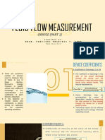 Fluid Flow Measurement: Orifice (Part 1)