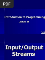 Introduction To Programming