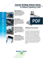 Convert Existing Vehicle Scales: To Reduce Operating Costs