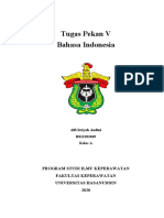 Tugas Pekan V - Alfi Irtiyah Andini - R011201049 - Kelas A - Bahasa Indonesia