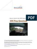 200 PMP Sample Questions 2