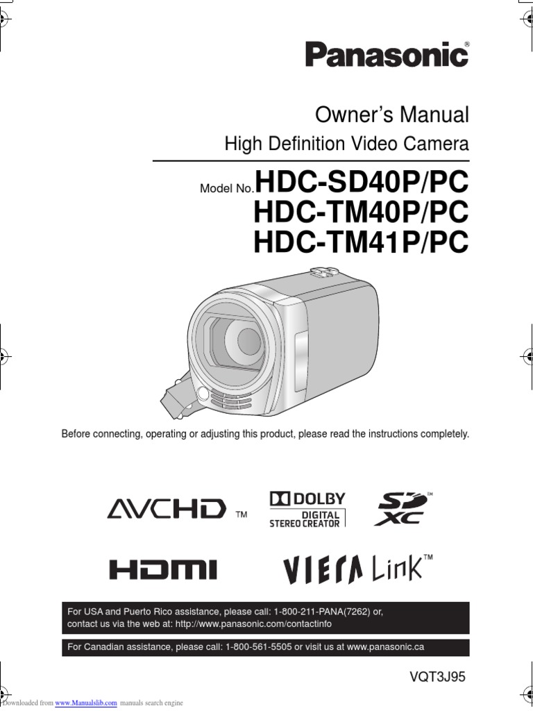 Caméscope numérique PANASONIC HDC-SD40 noir - Appareil Photo