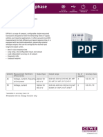 DPT100: Single Phase: Compact, Long Range Site Configurable Transducers