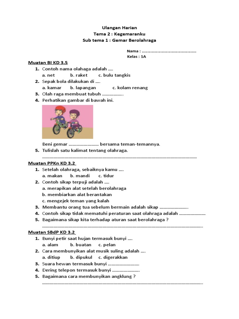 Mengasah Kemampuan Berpikir Kritis: Mendalami Soal HOTS Tema 2 Subtema 1 Kelas 4 SD