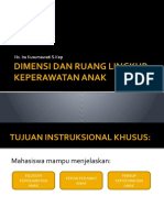 Dimensi Dan Ruang Lingkup Keperawatan Anak