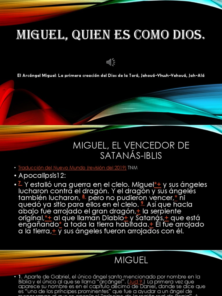 Miguel: Arcángel y Guerrero de Dios | PDF | Miguel (Arcángel) | Arcángel