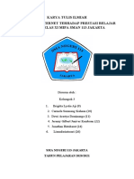 Karya Tulis Ilmiah Kelompok 3 - Xi Mipa 1 - Sman 113 Jakarta