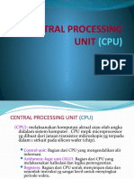 Pertemuan 3 Mengenal CPU