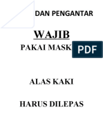 Wajib Pakai Masker