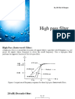 High Pass Filter Design