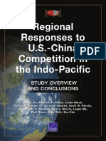 Regional Responses To U.S.-china Competition in The Indo-Pacific-Study Overview and Conclusion