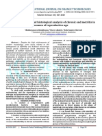 Morphometric and Histological Analysis of Chronic End Metritis in Women of Reproductive Age