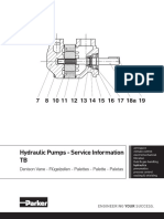 Hydraulic Pumps - Service Information TB: Denison Vane - Flügelzellen - Palettes - Palette - Paletas