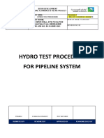 Hydro Test Procedure