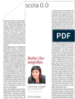 Article A El 3 de Vuit, 25 de Febrer de 2011