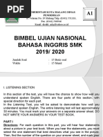 Bimbel Ujian Nasional Bahasa Inggris SMK 2019/ 2020: Pemerintah Kota Malang Dinas Pendidikan