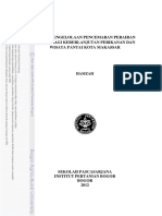 Disertasi Model Pengelolaan Pencemaran Untuk Isata Perikanan 2012