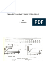 Quantity Surveying Exercises 2: by Vrkmurty