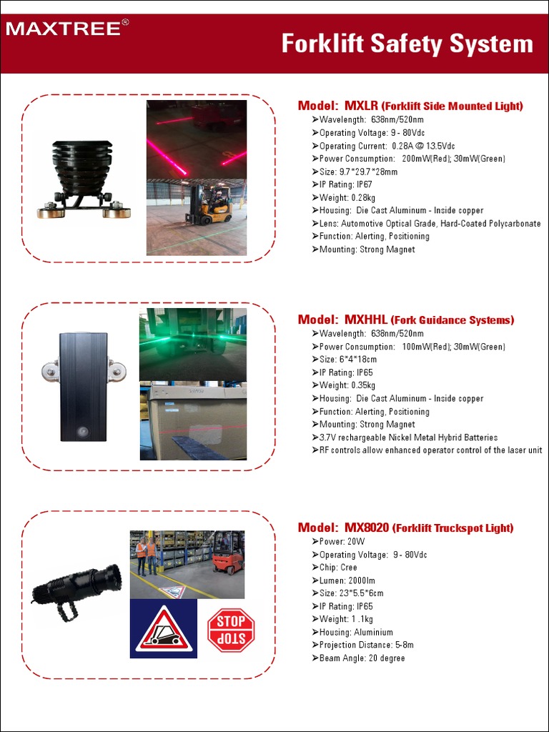Maxtree-Industrial-Safety-Light Luz de Seguridad | PDF | Light Emitting ...