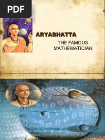 Aryabhatta: The Famous Mathematician