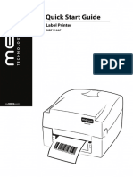 Printer - MBP 1100P - All Windows - MBP1100P Farsi User Manual