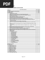 Well Test Barge Specification