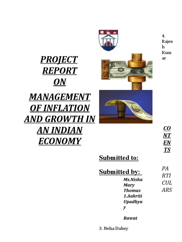 Managing Inflation and Growth in India | PDF | Inflation | Fiscal Policy