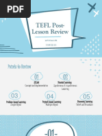 TEFL Post-Lesson Review 2