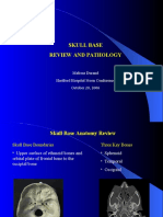 Skull Base Review and Pathology: Melissa Durand Hartford Hospital Noon Conference October 20, 2006