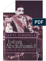 Babam Sultan Abdülhamid Şadiye Osmanoğlu