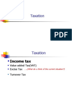 Taxation and Depreciation