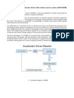 Brief Idea About Accelerator Driven Sub-Critical Reactor System (ADS/ADSR) For Waste Management