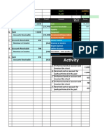 Prob 5 Debit and Credits Accounts Receivable