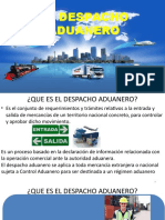 A- Diapositiva Grupo 1 - Despacho Aduanero