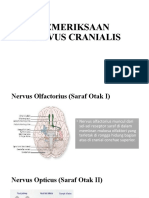 Pemeriksaan Nervus Cranialis