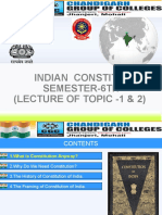 TOPIC-1 Constitution of India