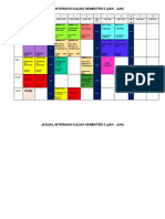 Jadual Waktu Interaksi Kuliah