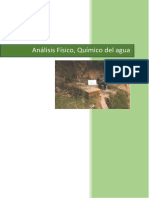 Informe de Analisis Fisico Quimico Del Agua