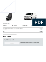 Volkswagen Configurator Transporter Panel Van Startline Summary