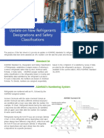UNEP ASHRAE Factsheet on New Refrigerants Designation and Safety Classification 2020 English