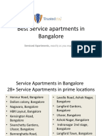 Best Service Apartments in Bangalore: Serviced Apartments, Exactly As You Expect.™