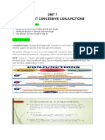 U7 Xii Consessive Conjunctions