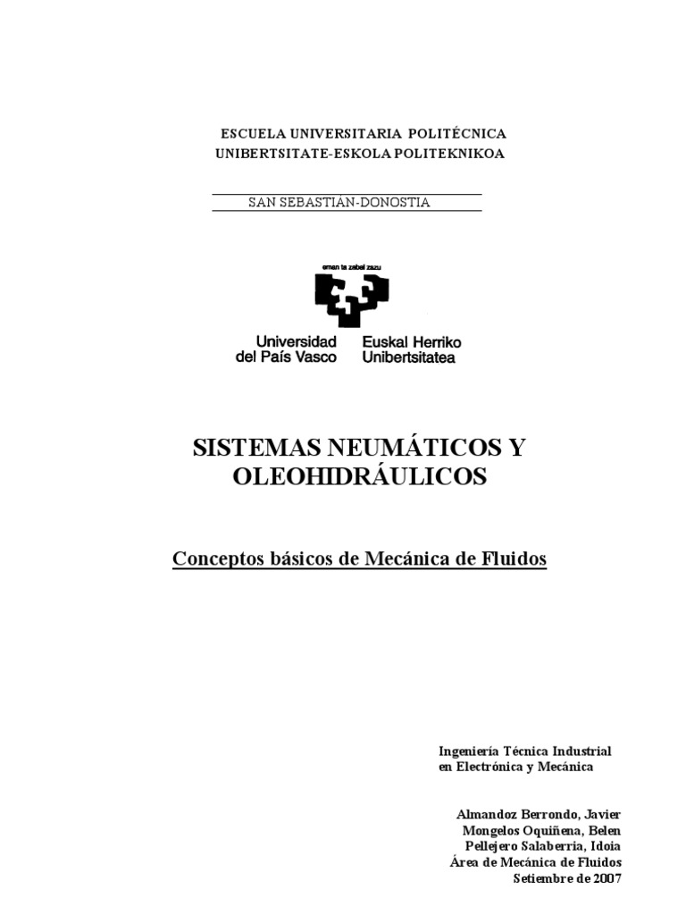 Conceptos de Mecanica de Fluidos | PDF | Viscosidad | Presión