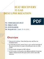 Waste Heat Recovery and Flue Gas Desulphurization